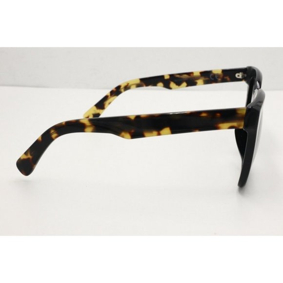 Maui Jim Heliconia MJ 739-02B Square Black Polarized Sunglasses Gray Lenses (B) main image 4